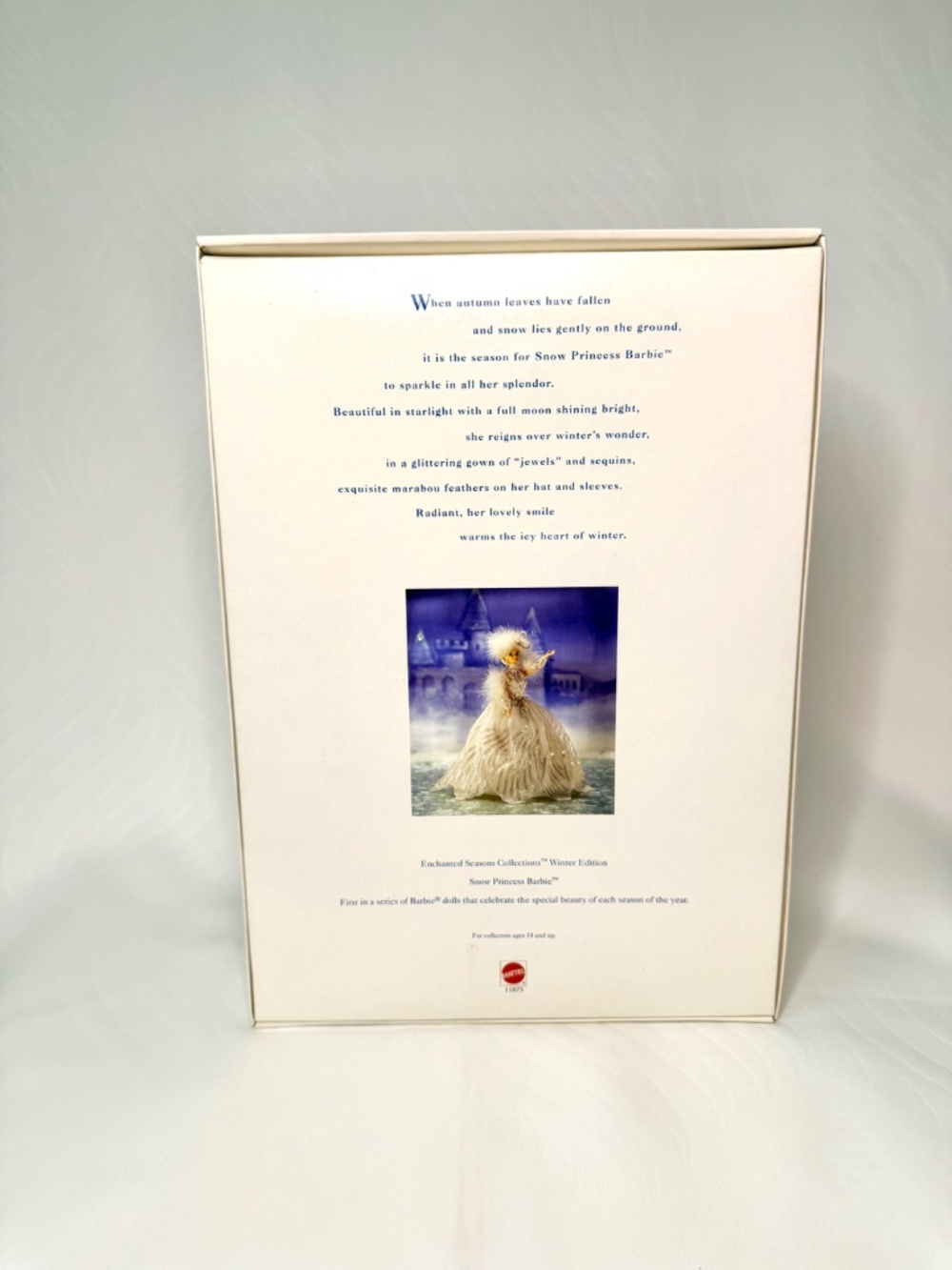 Snow Princess Barbie – Enchanted Seasons Collection (Limited Edition 1994) - Picture 6 of 7